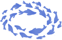 Fish School (鱼群) cosmetic icon from 角色屋 桌面伙伴 Demo