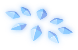 Ice Crystal Halo (冰晶光环) cosmetic icon from 角色屋 桌面伙伴 Demo