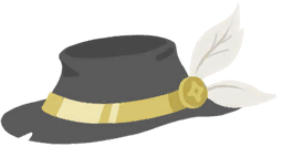 Plague Doctor Hat (疫医礼帽) cosmetic icon from 角色屋 桌面伙伴 Demo