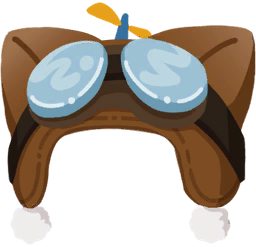 Flight Goggles (飞行护目镜) cosmetic icon from 角色屋 桌面伙伴 Demo
